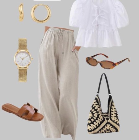 انتخاب شلوار مناسب برای خانم‌ها با صندل