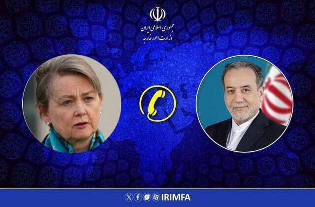 تماس تلفنی وزیر امور خارجه انگلیس با عراقچی