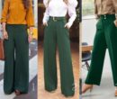 چگونه با شلوار سبز استایلی شیک و مدرن بسازیم؟