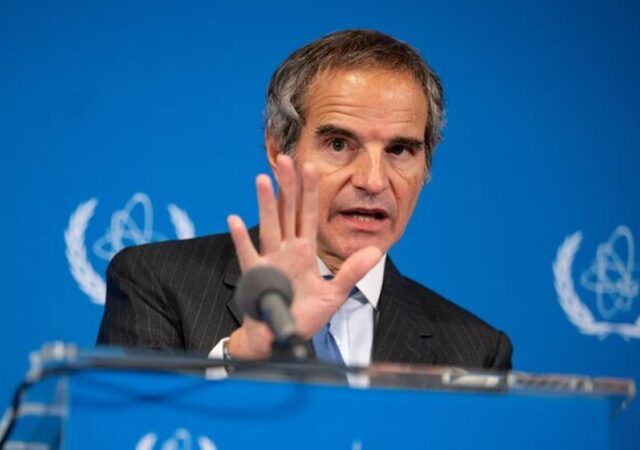 گروسی: گفت‌وگوهای محرمانه با تهران ادامه دارد/ بدون توافق با ایران، سایه شمشیر داموکلس پابرجاست