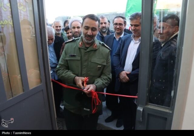 افتتاح منزل محرومین با مشارکت بسیج سازندگی در خنداب+عکس