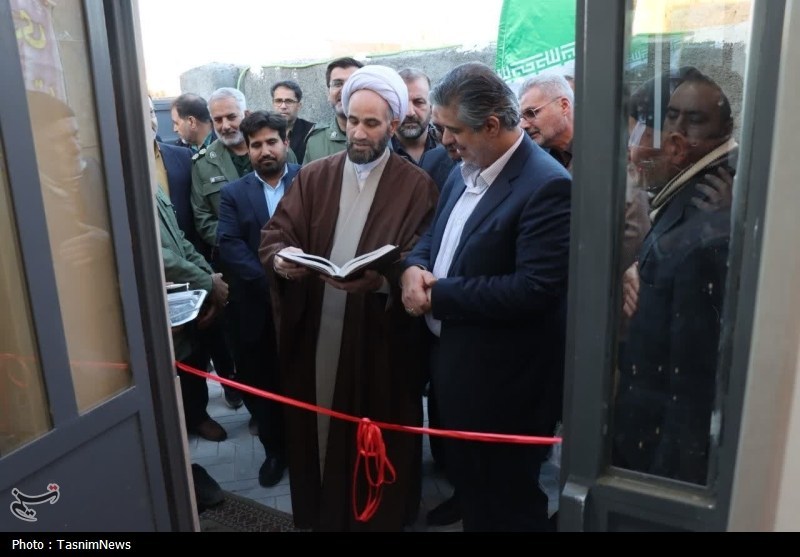 افتتاح منزل محرومین با مشارکت بسیج سازندگی در خنداب+عکس