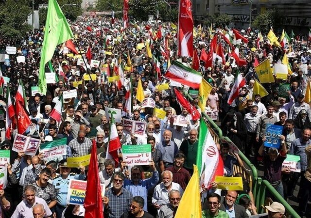 راهپیمایی محکومیت اغتشاشگران در 41 شهر و 100 روستای استان بوشهر