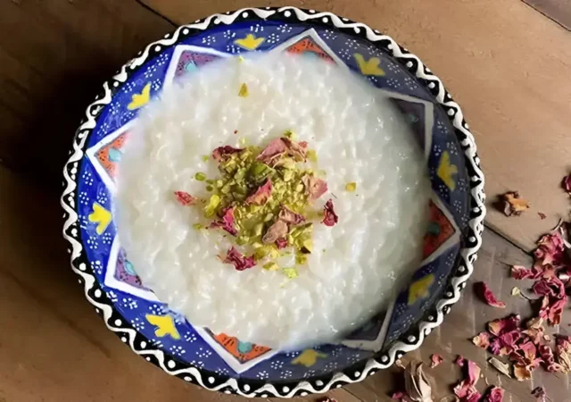 طرز تهیه شیربرنج دسر سنتی خوشمزه برای شب های زمستان