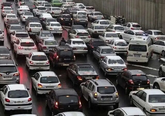 قفل ترافیکی در چالوس / وضعیت جاده‌های شمالی کشور پنجشنبه ۱۱ دی ۱۴۰۴