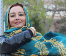چهره دیده نشده ماهایا پطروسیان ۱۴ ساله در سفر خانوادگی به مشهد+ عکس