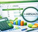 آموزش تابع ABS برای قدر مطلق در اکسل با مثال ساده