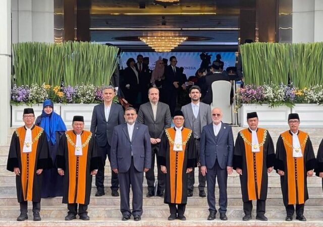 دیدار معاون امور بین‌الملل قوه قضاییه با وزیر حقوق بشر اندونزی