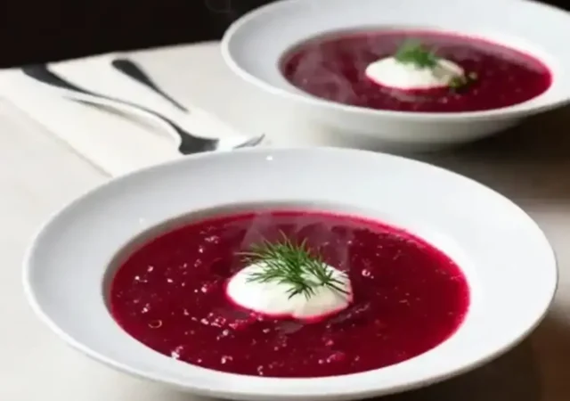 طرز تهیه سوپ چغندر با رنگی وسوسه‌انگیز و طعمی فراموش‌نشدنی
