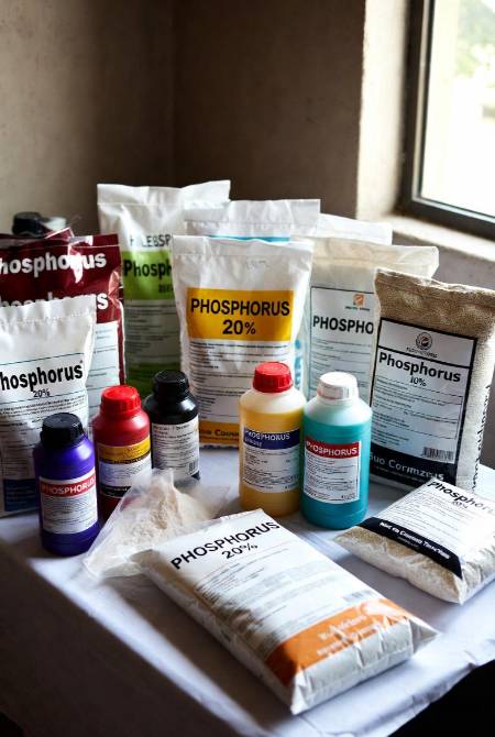 کود فسفر چیست,کمبود فسفر در گیاهان