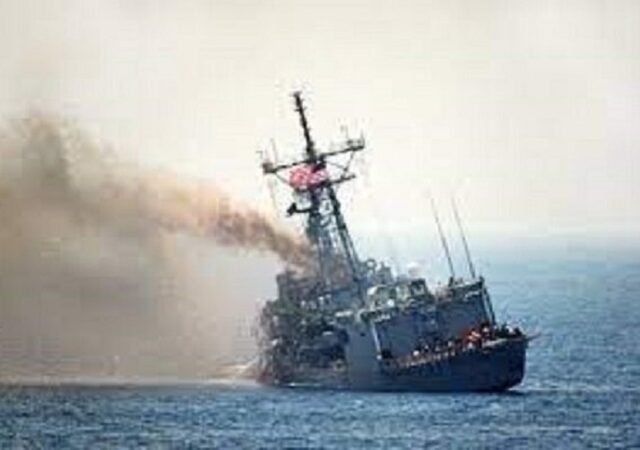 آتش‌سوزی در یکی از ناو‌های آمریکا