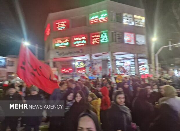 اوج خروش مردمی در میدان مشگین شهر