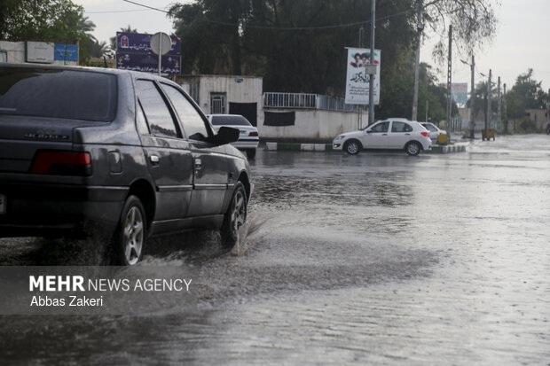 بارش‌ ۵۰.۵ میلی میلی متری باران در منطقه درغک کهگیلویه