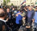 بازگشت 9 تن از دریادلان ناوچه دنا به شیراز + تصاویر