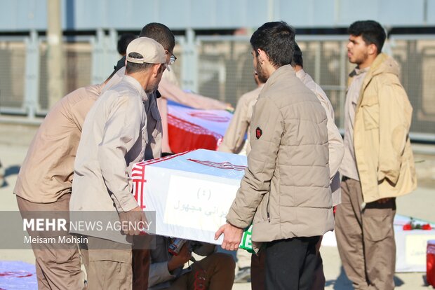 جانباز ۷۰ درصد یاسوجی به همرزمان شهیدش پیوست