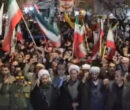 جلوه هایی از حضور باشکوه شبانه مردم خوی در خیابان جلوه هایی از حضور باشکوه شبانه مردم خوی در خیابان