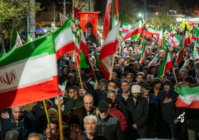 حضور پرشور مردم کردکوی در تجمعات شبانه