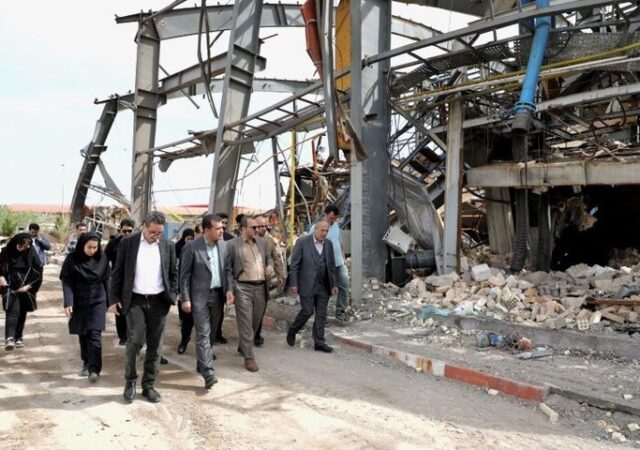 حمایت معاونت علمی از بازگشت واحدهای صنعتی آسیب دیده قم به چرخه تولید