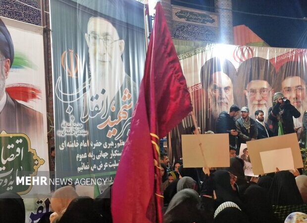 خروش حماسی مردم مشگین شهر