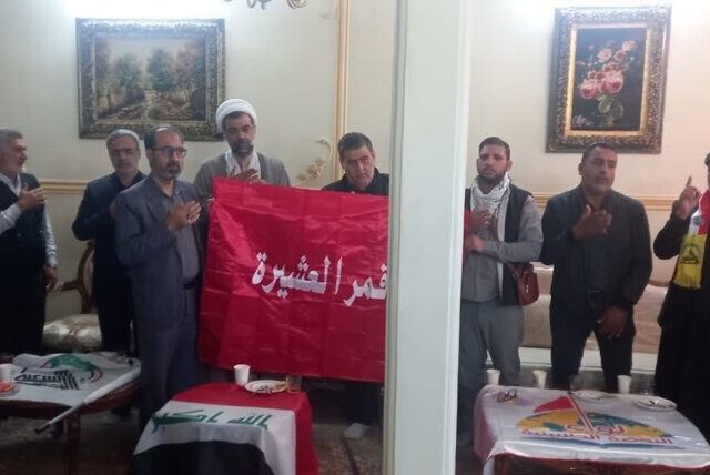 دیدار با خانواده شهیده سلامت «انیسه السادات امیدعلی» در بروجرد