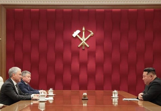 رایزنی «بلوسوف» و رهبر کره شمالی درباره همکاری نظامی مسکو و پیونگ یانگ