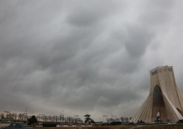 هشدار هواشناسی تهران / باران، باد شدید و گرد و خاک در راه است