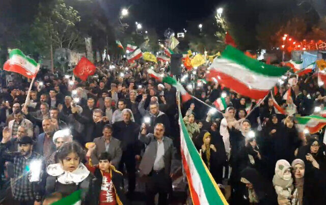 پنجاه و ششمین شب از قیام مردم شهرستان سلماس؛ طنین فریاد یا حیدر