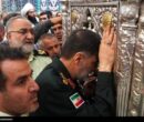 تشرف سردار رادان به زیارت حرم حضرت معصومه(س)+ عکس