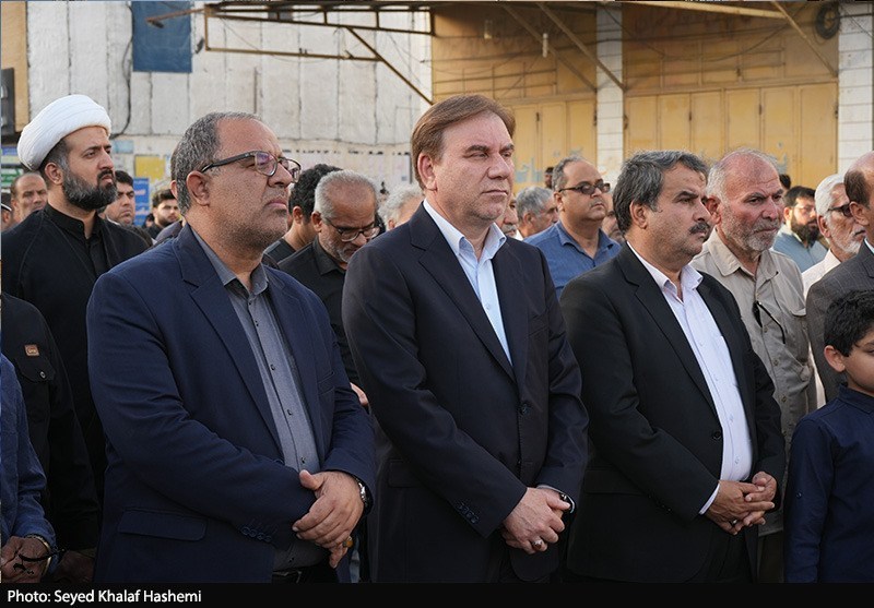 تشییع پیکر مطهر بانوی شهیده جنگ تحمیلی سوم در بوشهر شهید , اخبار بوشهر , اخبار استان بوشهر ,