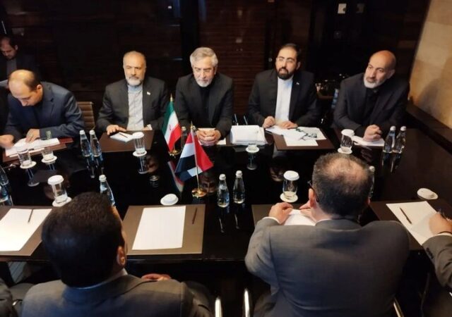 دیدار علی باقری با مشاور امنیت ملی سوئیس در مسکو