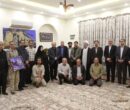 دیدار معاون فرهنگی دانشگاه آزاد با خانواده و مادر مکرم شهیدان پاکپور