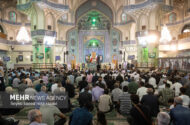 مراسم اربعین سپهبد شهید موسوی در جنوب تهران برگزار شد
