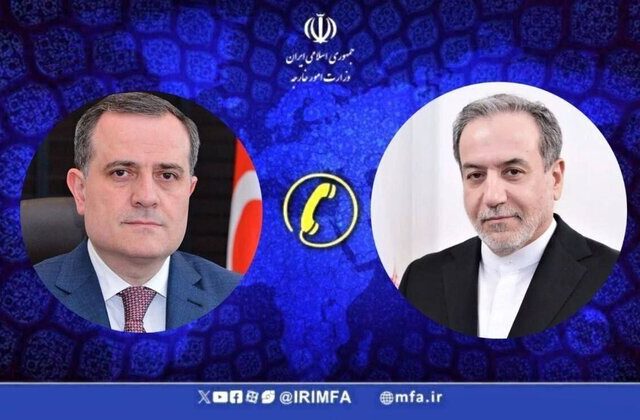 گفتگوی تلفنی وزرای امور خارجه ایران و جمهوری آذربایجان