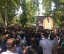 آئین وداع با پیکر هنرمند عرصه موسیقی لرستان برگزار شد