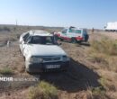 امدادرسانی به ۲ سانحه رانندگی محور میامی-سبزوار؛ یک نفر جان باخت