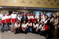 امدادگران هلال احمر مهمان ویژه تئاتر شهر شدند