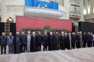 تجدید میثاق رئیس و مسئولان دستگاه قضا با آرمان‌های بنیان‌گذار انقلاب