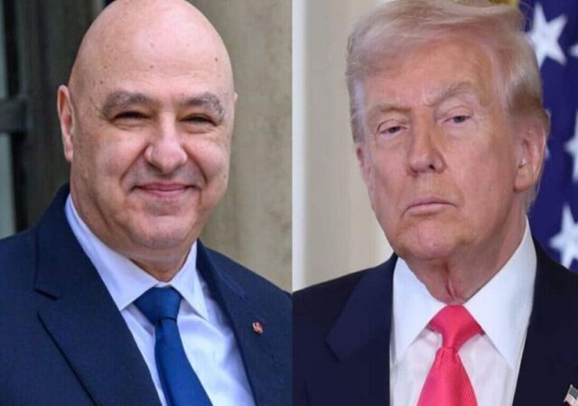 تماس مهم ترامپ با رئیس‌جمهور لبنان/ درخواست فشار بر اسرائیل