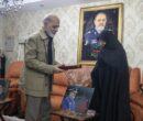 دیدار فرمانده قرارگاه‌خاتم با خانواده شهیدان نصیرزاده و دره‌باغی
