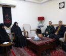دیدار معاون هماهنگ‌کننده نیروی زمینی سپاه باخانواده شهید ابراهیم‌زاده