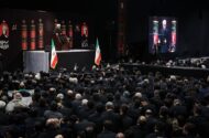 عزاداری شب تاسوعا در جوار قتلگاه رهبر شهید انقلاب