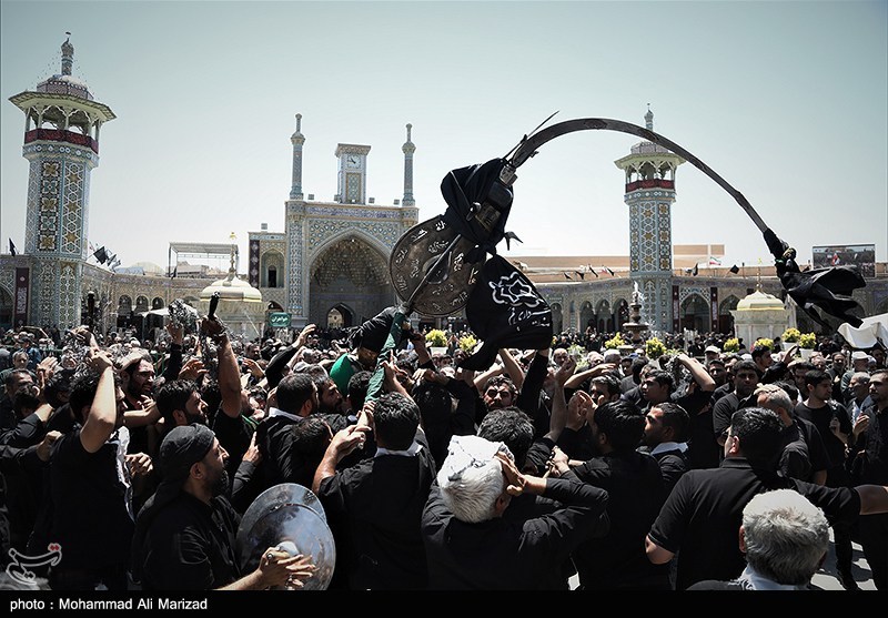 ماه محرم , حسینیه تسنیم , عاشورا , اخبار قم , 