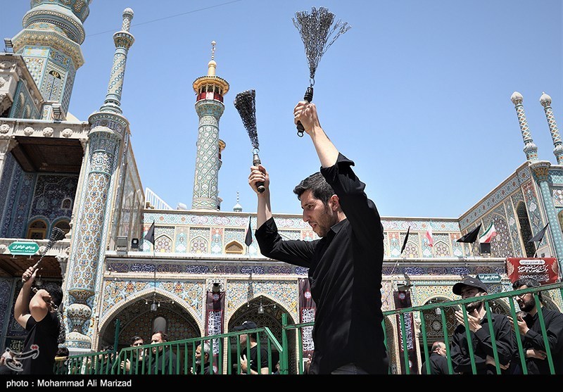 ماه محرم , حسینیه تسنیم , عاشورا , اخبار قم , 