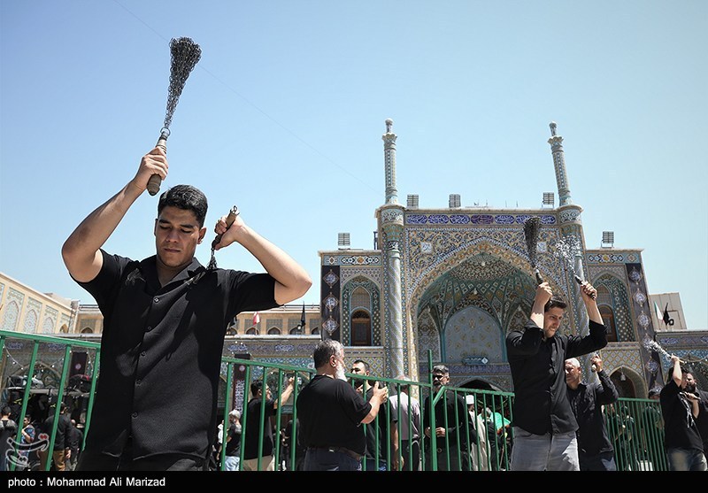 ماه محرم , حسینیه تسنیم , عاشورا , اخبار قم , 