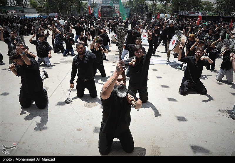 ماه محرم , حسینیه تسنیم , عاشورا , اخبار قم , 
