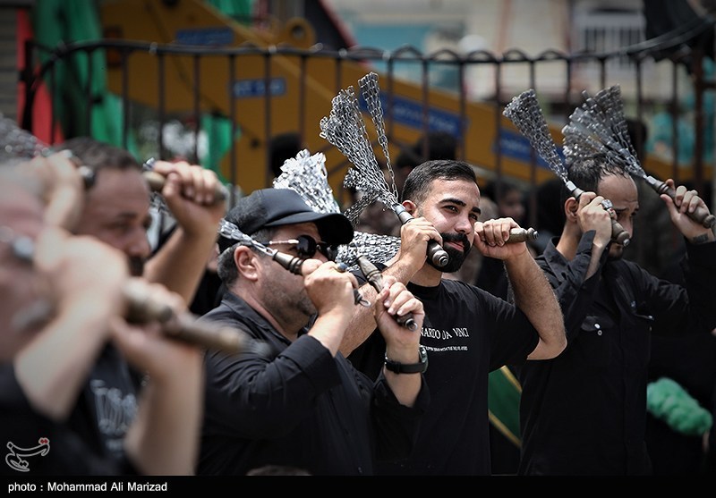 ماه محرم , حسینیه تسنیم , عاشورا , اخبار قم , 