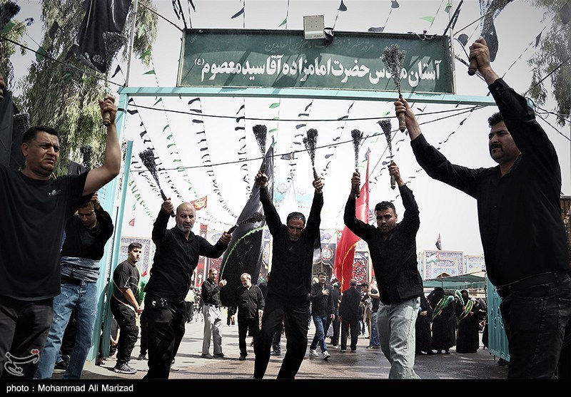 ماه محرم , حسینیه تسنیم , عاشورا , اخبار قم , 