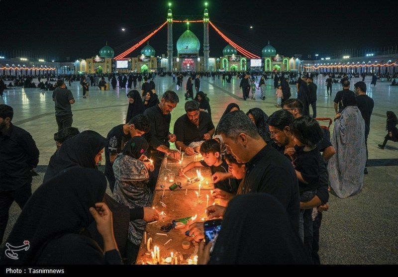 حسینیه تسنیم , ماه محرم , مسجد جمکران , حضرت معصومه (س) , 