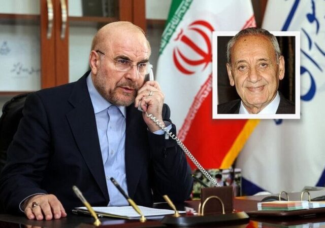 پیام مهم قالیباف به لبنان؛ ایران پیگیر خاتمه جنگ است