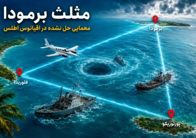 ۱۰ واقعیت باورنکردنی درباره مثلث برمودا / اسرارآمیزترین منطقه جهان کجاست؟